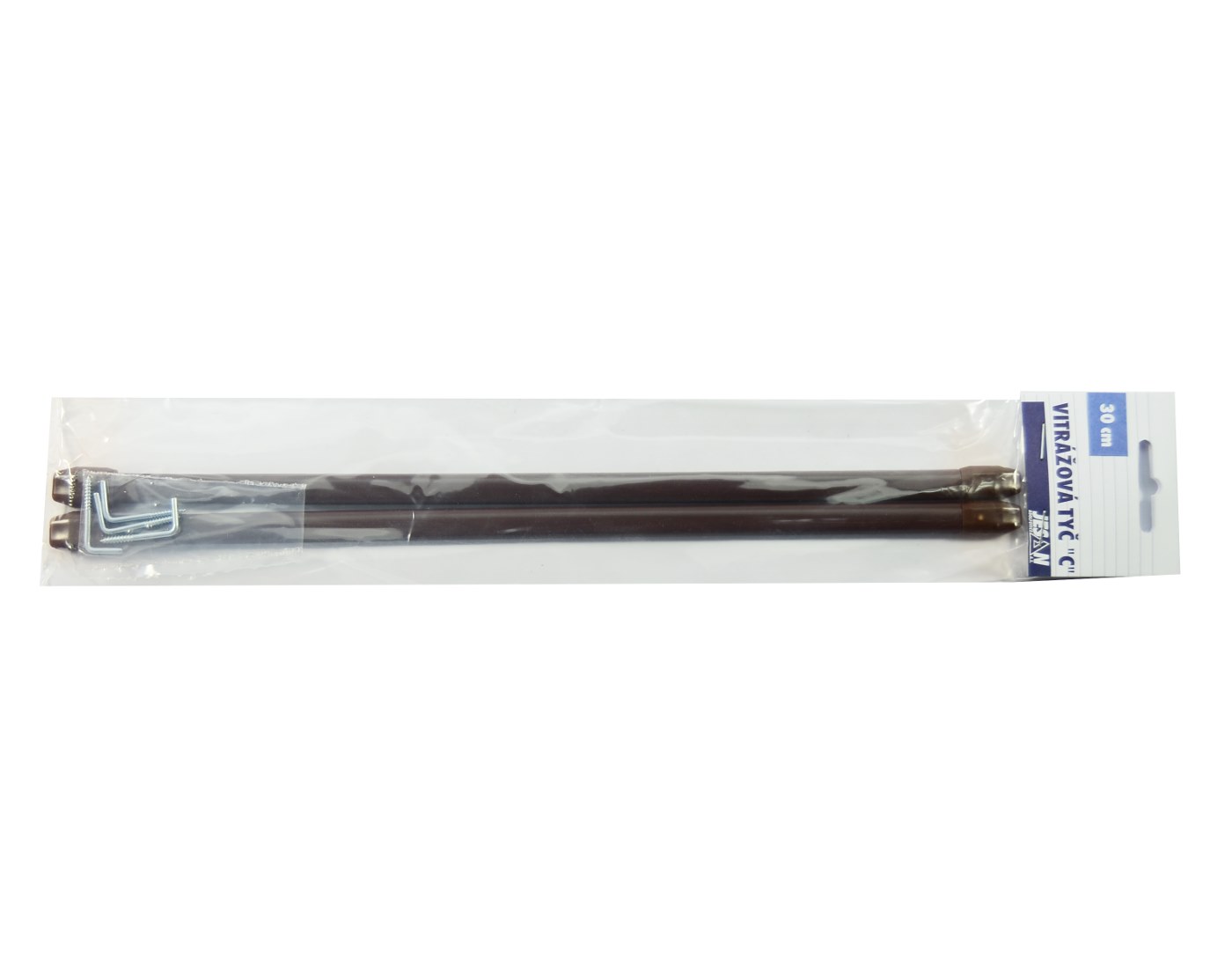 Tyč vitrážová  40cm hnědá 2ks  CZ KUTIL Sklad7 8800094.10