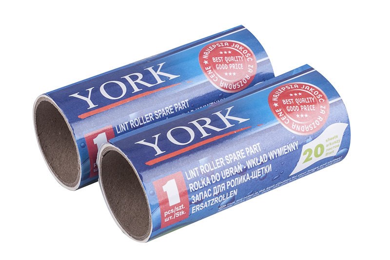 Váleček lepící na šaty plast/papír - náhradní váleček 2ks KUTIL Sklad7 9313300.10