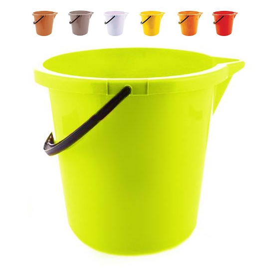 Vědro 12L PH s výlevkou  PLAFOR, mix barev KUTIL Sklad7 425330.00