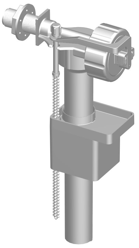 Ventil napúšťací bočný 1/2''+3/8'' P-2446 EF SAM