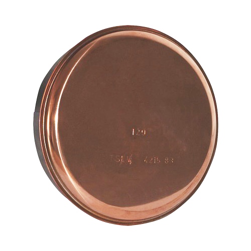 Víčko kouřové ¤ 125mm Cu KUTIL Sklad7 7773125.00