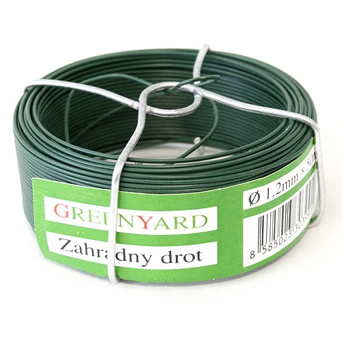 Drát vázací 0,8mm/75m PVC zelený  GREENYARD KUTIL Sklad7 8731122.00