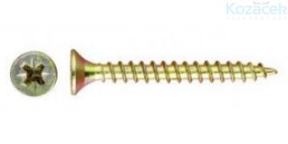 Vrut 5x 40/24mm Zn kříž.PZ2  100ks (bal.500ks) KUTIL Sklad7 7965041.00