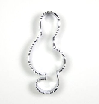 Vykrajovačka nerez houslový klíč 68x30mm  CZ KUTIL Sklad7 7600650.00
