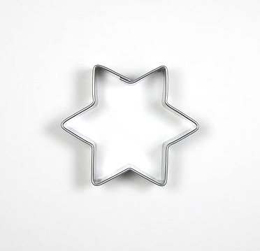 Vykrajovačka nerez hvězda malá 49x42mm  CZ KUTIL Sklad7 7600060.00