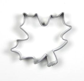Vykrajovačka nerez javorový list 47x50mm  CZ KUTIL Sklad7 7600290.00