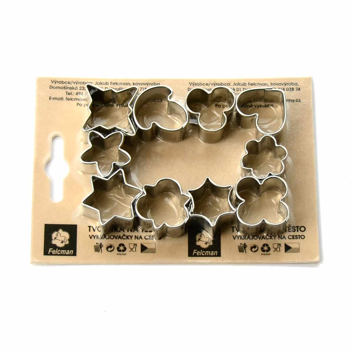 Vykrajovačka nerez mini 10ks  CZ KUTIL Sklad7 7725610.00