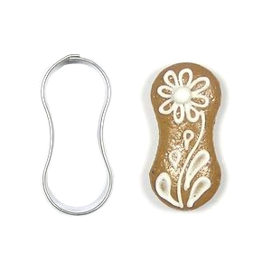 Vykrajovačka nerez piškot velký 63x26mm  CZ KUTIL Sklad7 7600213.00