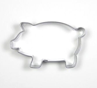 Vykrajovačka nerez prasátko 40x66mm  CZ KUTIL Sklad7 7600350.00