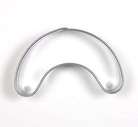 Vykrajovačka nerez rohlíček hladký 33x54mm  CZ KUTIL Sklad7 7600540.00