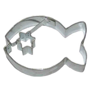 Vykrajovačka ryba/střed hvězdička 42x33mm  CZ KUTIL Sklad7 7749360.00