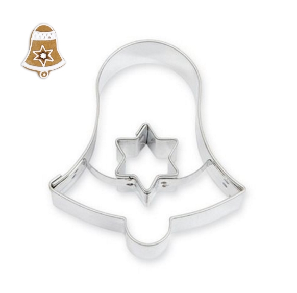 Vykrajovačka zvon/hvězda 46x38mm  CZ KUTIL Sklad7 7749010.00