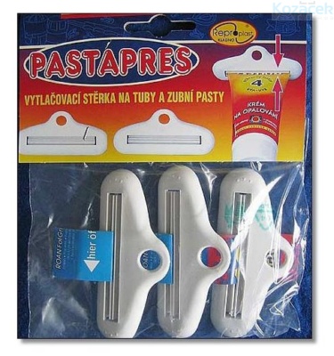 Vytlačovacia stierka pastapress 3ks SK