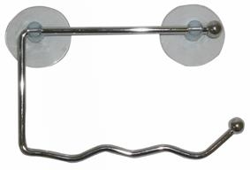 Držák WC papíru VLNKA chrom přísavky  TORO KUTIL Sklad7 9632014.40