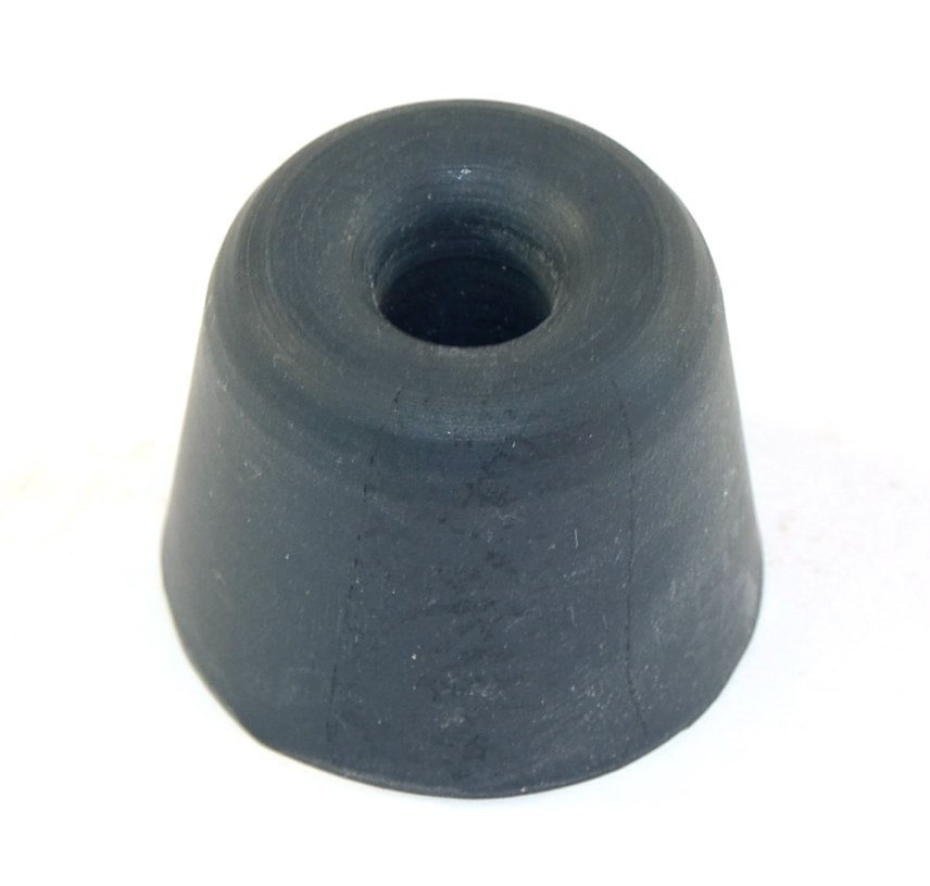 Zarážka dveří gumová ¤ 2,5cm černá  CZ KUTIL Sklad7 6680040.00