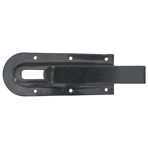 Zástrč petlice 127-140x45mm s protikusem černá KUTIL Sklad7 8721197.00