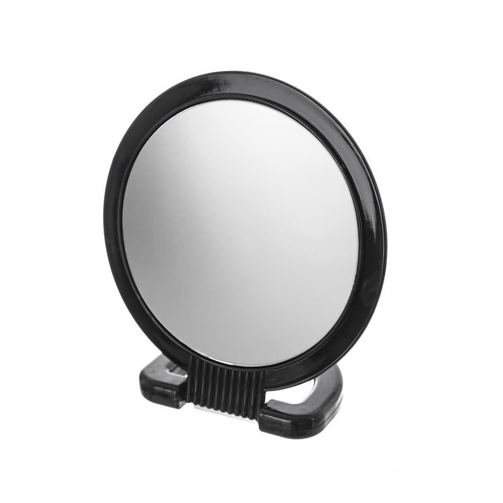 Zrcátko kosmetické ¤15cm zvětšovací  DUO ORION černá/bílá