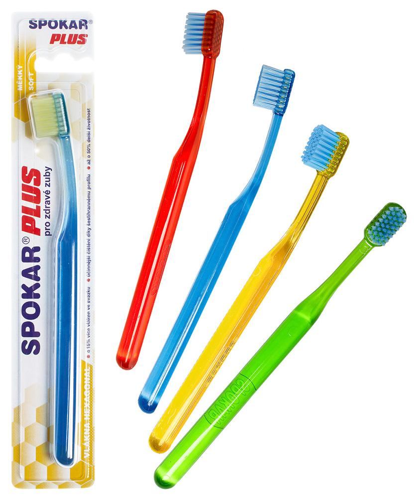 Zubní kartáček SPOKAR 3428 PLUS měkký KUTIL Sklad7 6974090.00
