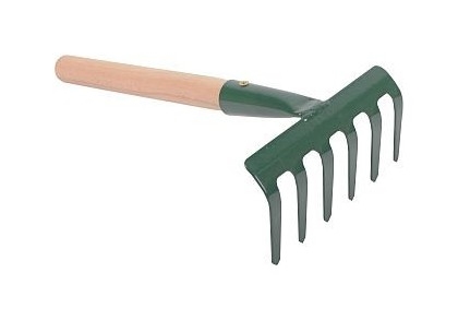 Hrábě kov  6 hrotů s násadou 29cm  FeD 109/250 KUTIL Sklad7 8910900.00