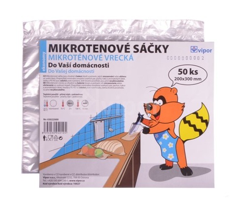 Sáčky mikrotenové 20x30cm 50ks čiré  EKO KUTIL Sklad7 2130220.00
