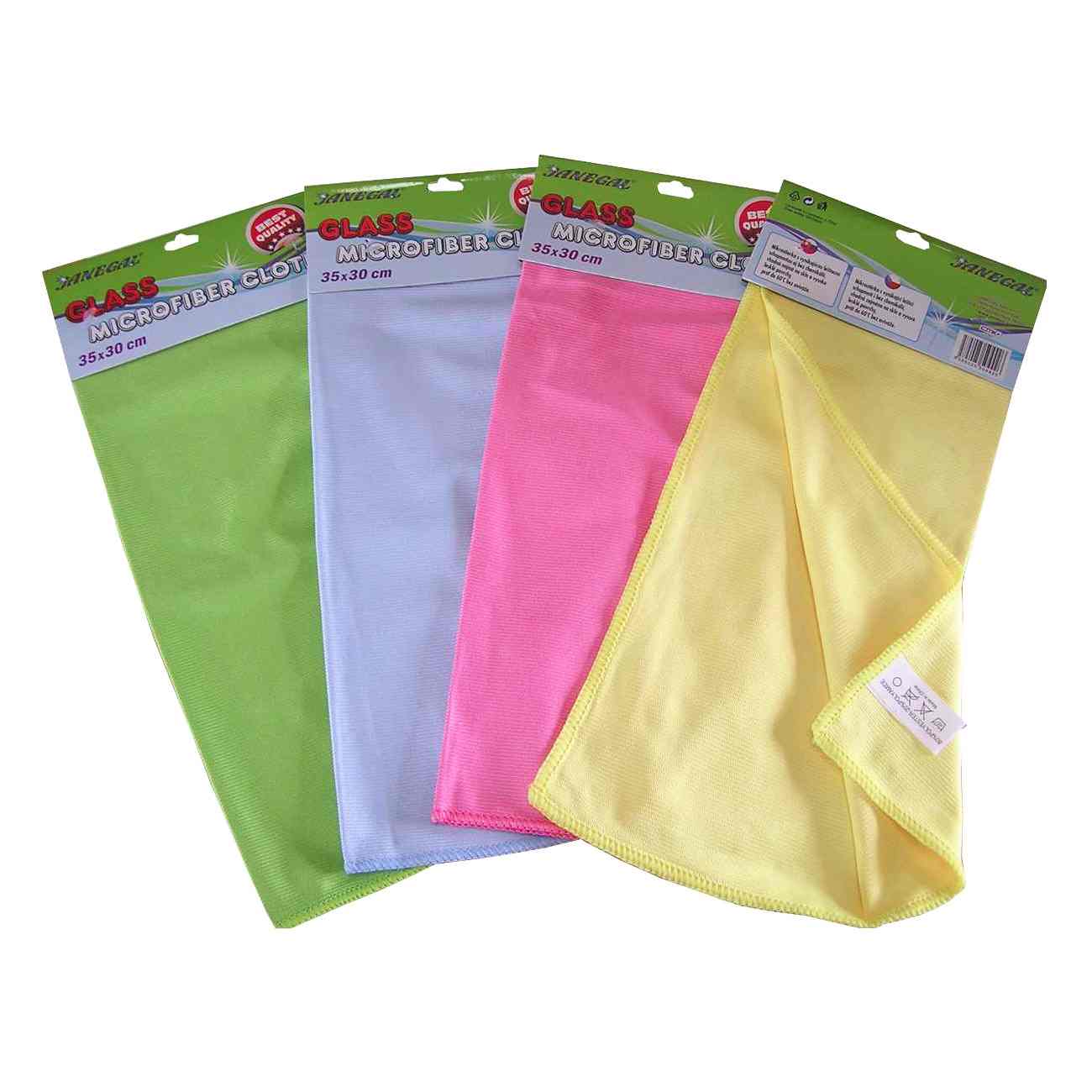 Utěrka švédská 35x30cm 280g/m2 na sklo  GLASS modrá KUTIL Sklad7 610520.00