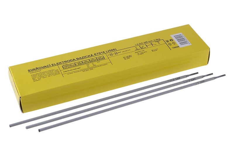 Elektrody svařovací BASIC J506 ¤2,5mm 2,5kg KUTIL Sklad7 8070035.00