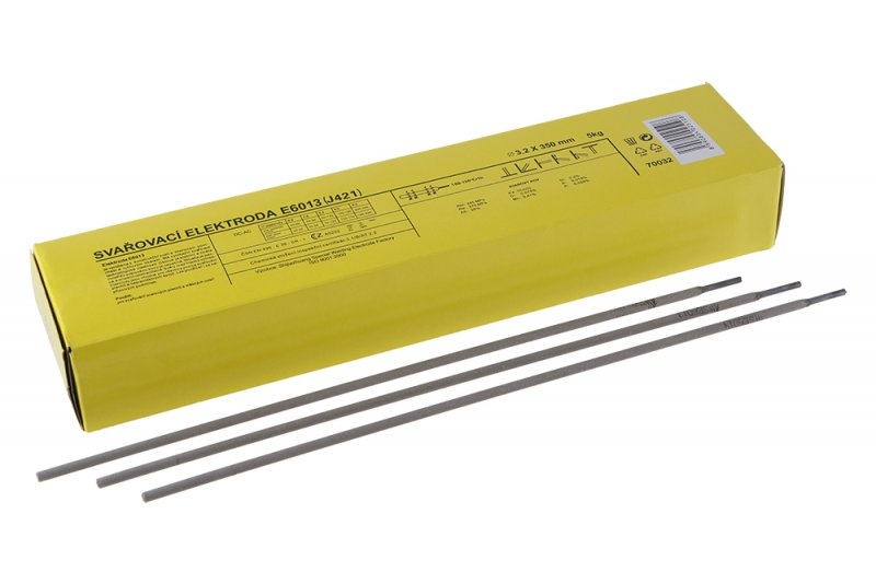 Elektrody svařovací rutilová E6013 (J421) ¤3,2mm 5kg KUTIL Sklad7 8070032.00