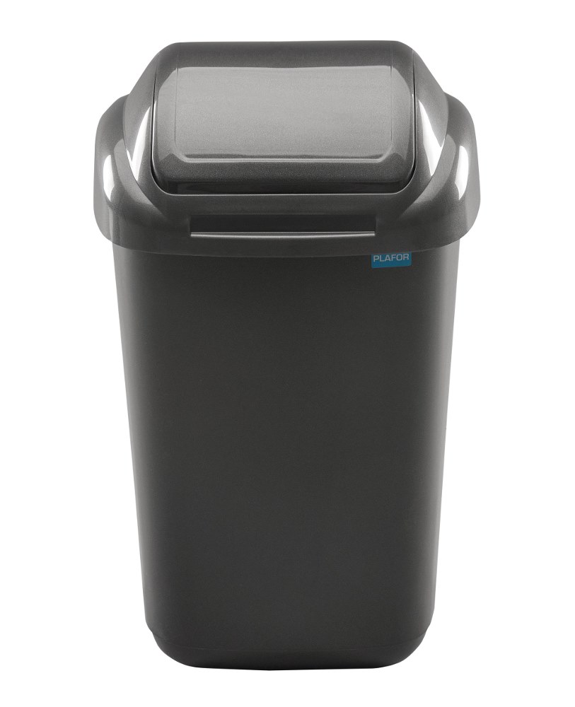 Koš odpadkový výklopný 15L  STANDARD antracit KUTIL Sklad7 426060.40