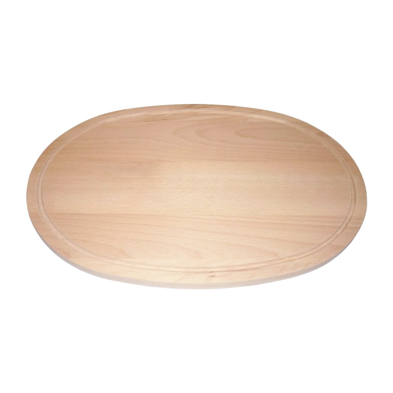 Prkénko dřevo s drážkou ovál 38x25x1,5cm  WOOD KUTIL Sklad7 451492.00
