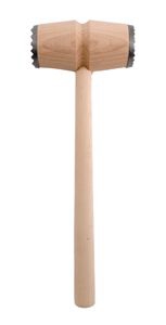 Palička na maso dřevo/kov oboustranná  WOOD KUTIL Sklad7 450030.00