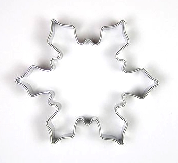 Vykrajovačka nerez Vločka malá 50x43mm  CZ KUTIL Sklad7 7600880.00