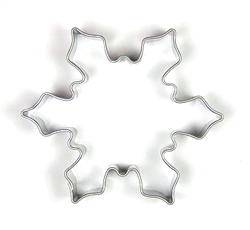 Vykrajovačka nerez Vločka velká 57x66mm  CZ KUTIL Sklad7 7600890.00