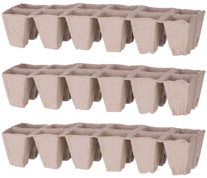 Sadbovač papírový HERRISON 12 buněk 4,5x4,5x5,5cm bal.3ks KUTIL Sklad7 8755370.00