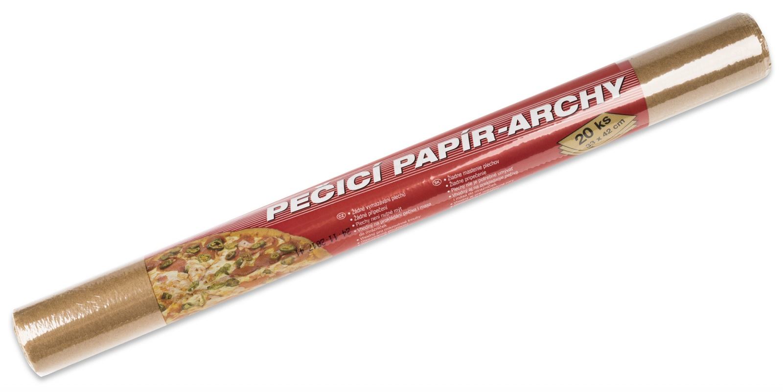 Papír na pečení hnědý archy 33x40cm 20ks  SAMA KUTIL Sklad7 519200.00