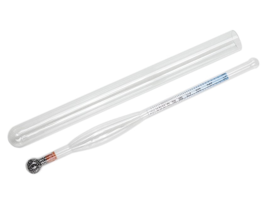 Lihoměr 0-100% bez teploměru 21cm  KOZÁČEK KUTIL Sklad7 590003.00