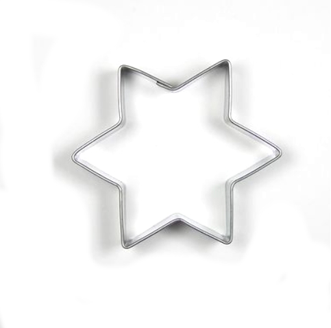 Vykrajovačka nerez hvězda střední 60x53mm  CZ KUTIL Sklad7 7600080.00