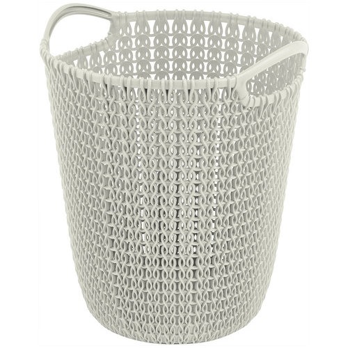 Kôš na papier 7L KNIT krémová