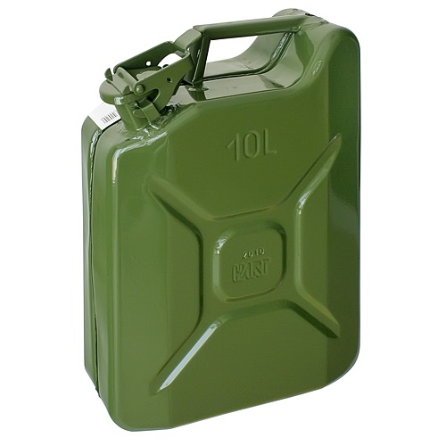 Kanystr  5L kov zelený  JERRICAN GS/TÜV KUTIL Sklad7 8512610.00