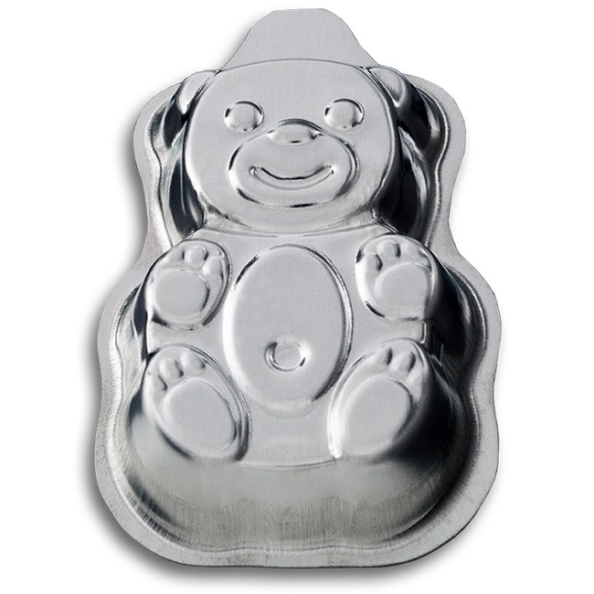 Formička medveď 50x33mm 20ks CZ