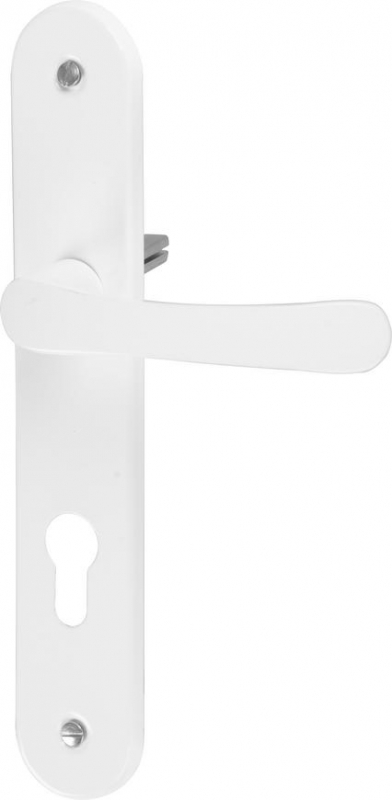 Štíty dveřní s klikou 90mm FAB  MANUELA bílá KUTIL Sklad7 8710103.00