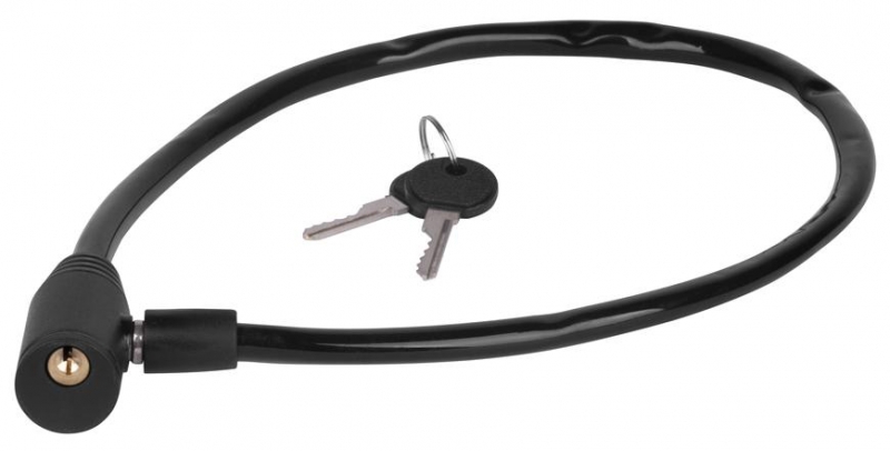 Zámek lanko na kolo 65cm/¤8mm  BIKERLOCK KUTIL Sklad7 8721890.00