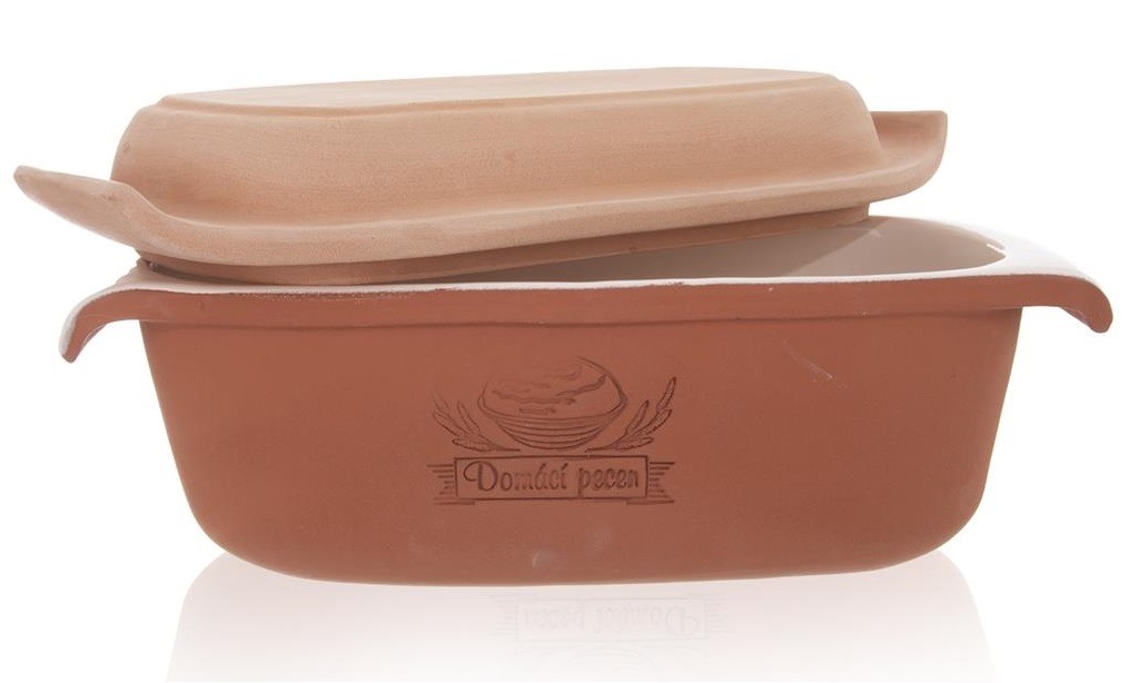 Forma keramický chlieb 33x16x14,5cm s vekom ORION