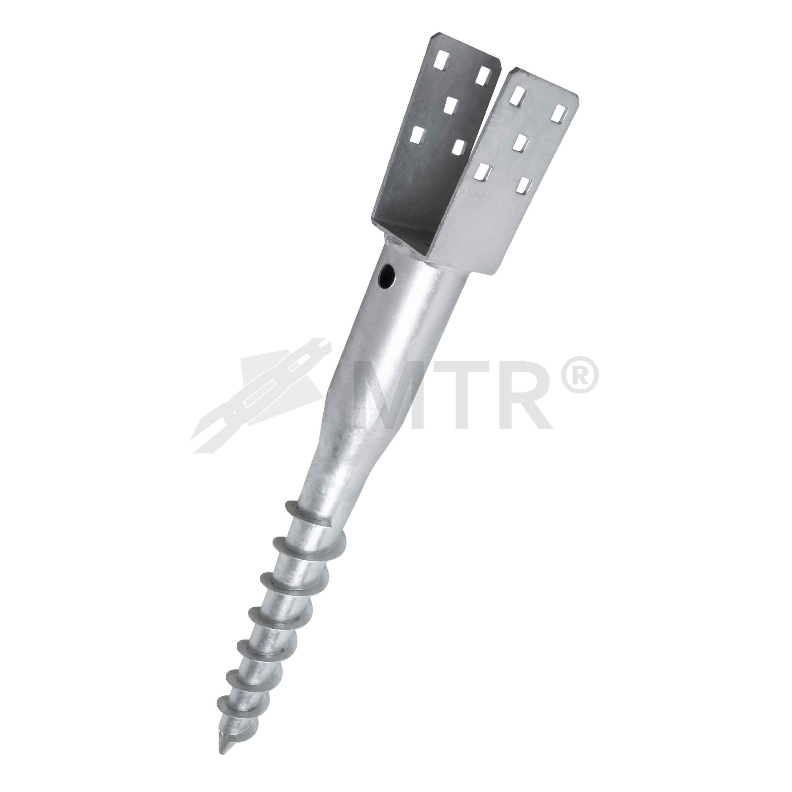 Vrut zemní kotva 100mm/900mm  Zn typ U KUTIL Sklad7 8314110.00