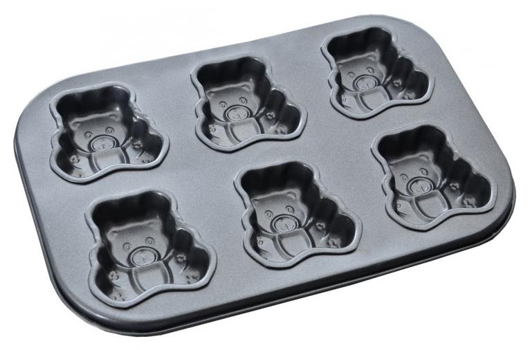 Forma nepřilnavý kov medvídci 6ks  ORION KUTIL Sklad7 2611542.00