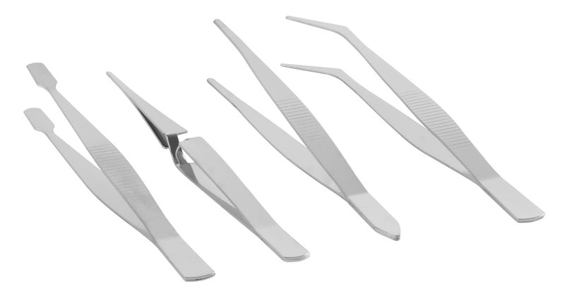 Pinzety sada 4ks  RLTOOLS KUTIL Sklad7 8713117.00