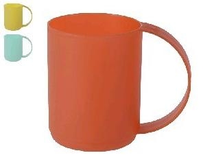 Hrnek plast 400ml velké ucho, mix barev KUTIL Sklad7 623540.00