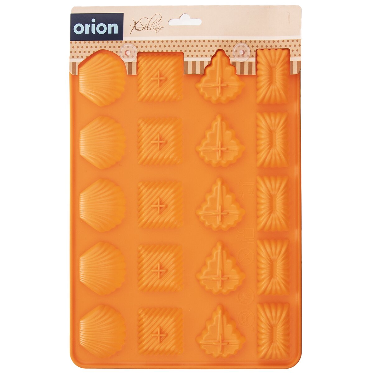 Forma silikonová pracky mix 20ks ORION