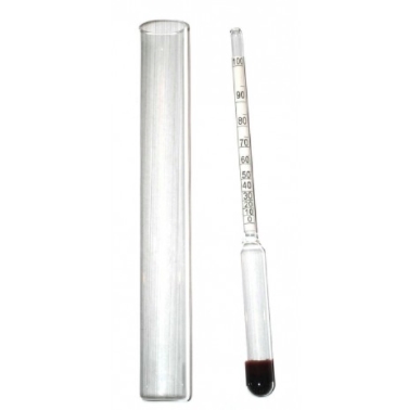 Lihoměr 0-100% s teploměrem 20cm  KOZÁČEK KUTIL Sklad7 590004.00