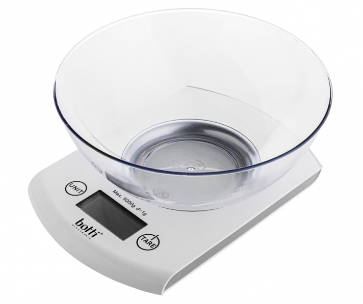 Váha kuchyňská digitální 5kg s mísou BOWL