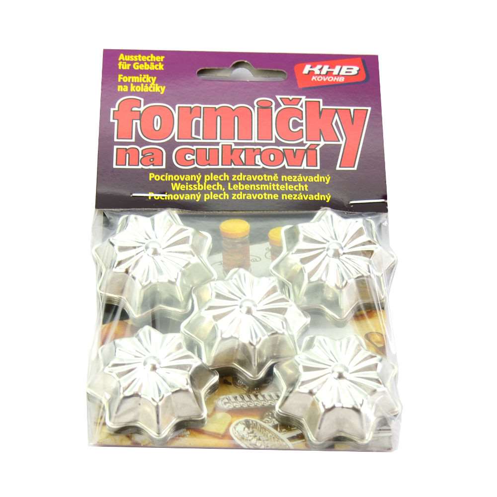 Formička hvězda mini ¤40mm 30ks  CZ KUTIL Sklad7 7701500.00